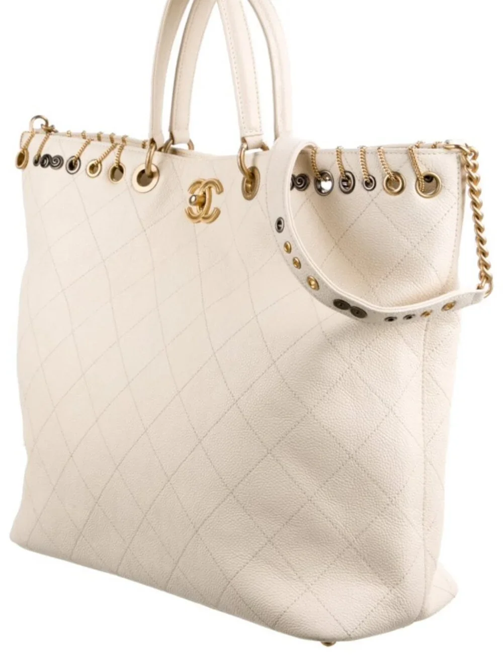 Chanel 2018 Piercing Chic Shopping Tote
